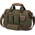 Bolsa de Herramientas Verde con Correa Ajustable