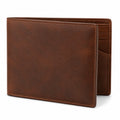 Cartera Bifold para Hombre con Compartimentos Color Marrón