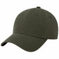 Gorra de béisbol ajustable verde oliva para adultos