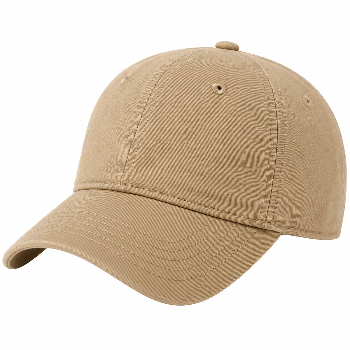 Gorra de Béisbol Ajustable Unisex Color Caqui