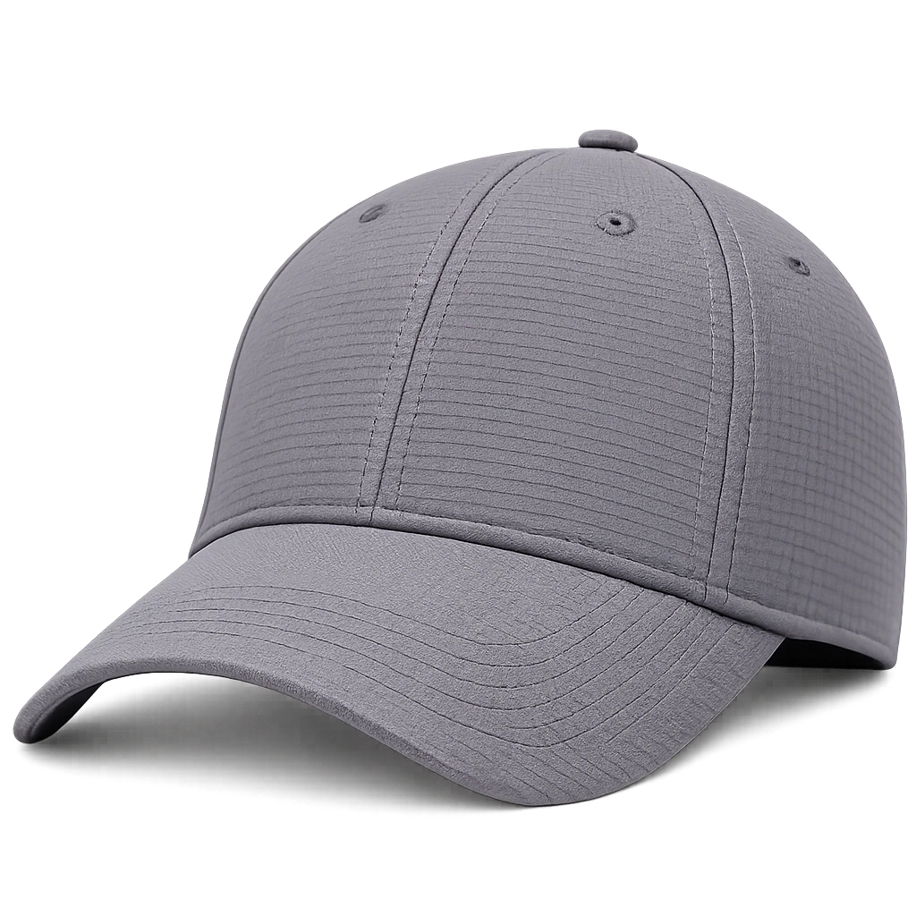 Gorra de Béisbol Unisex Gris Protección UV Ajustable
