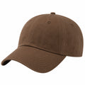 Gorra de Béisbol Color Marrón Ajustable para Adultos