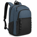 Mochila de Viaje Grande Azul y Negra para Portátil