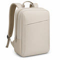Mochila minimalista para portátil beige - Hombres y Mujeres