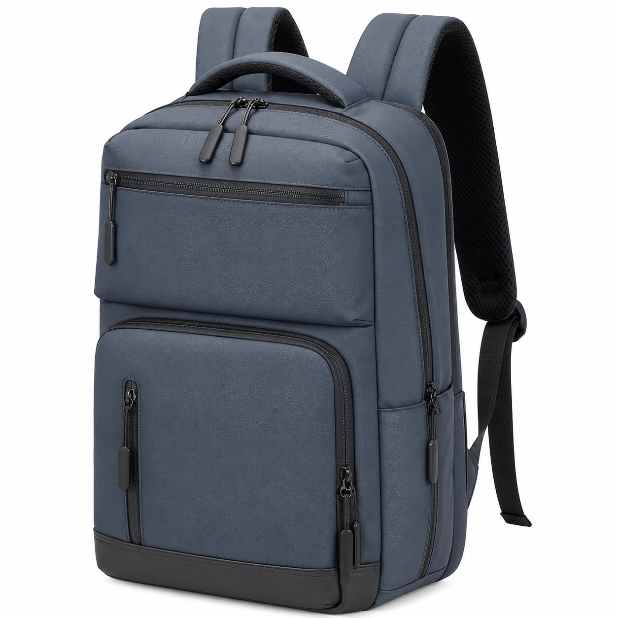 Mochila antirrobo para portátil de 17 pulgadas azul