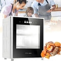 PixCy Gärkörbchen, 40 l mehrschichtiger Innenbehälter mit zwei herausnehmbaren Einlegeböden und einer Abtropfschale, 40 L, Grau