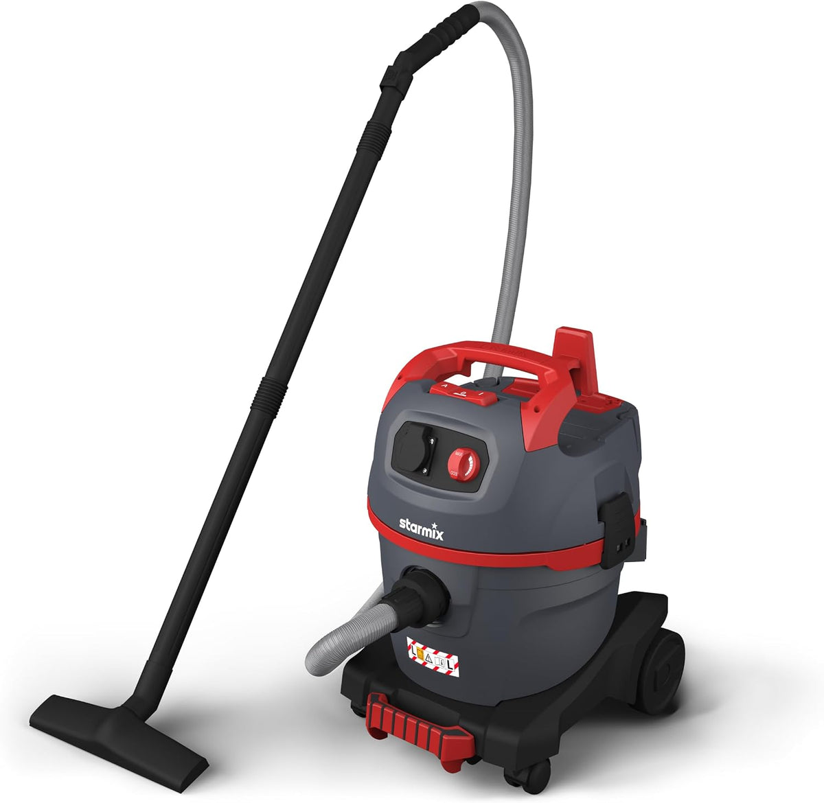 Starmix Staubsauger, 1400 W, 20 L, Schwarz, uClean ADL-1420 EHP, Industriesauger Staubklasse L, Gerätesteckdose