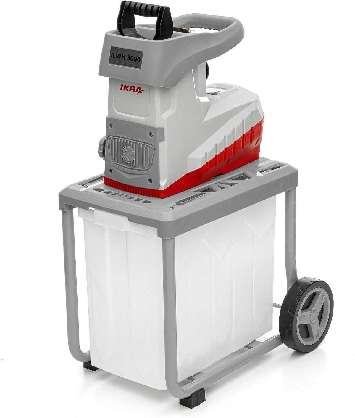 IKRA Häcksler & Mulcher, 45 mm, Schwarz, Elektro Gartenhäcksler ILWH 3000, Aststärke bis, Blauer Engel