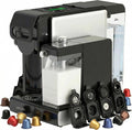 avenido Kaffeemaschine, 19 bar, 2850 W, Silber, multikapsel-espressomaschine mit milchaufschäumer, leistung, druck und 7 adapter