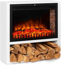 Klarstein Elektrokamin, 2000 W, 40 m, Weiss, Mauna Loa - Elektroheizung Konvektionsheizung, 1000/, bis ², Thermostat: 15-30 °C