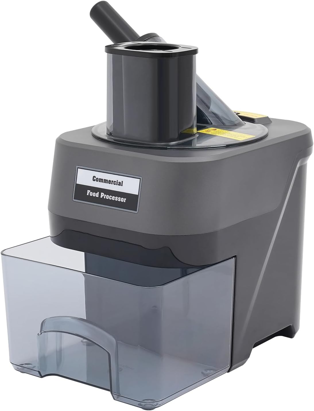 Ecoggeder Gemüsehobel, 100 W, PC, ABS, 420 Edelstahl, Schwarz, Gemüseschneider Elektrischer, Gewerblicher, Multiraffel Schneidemaschine
