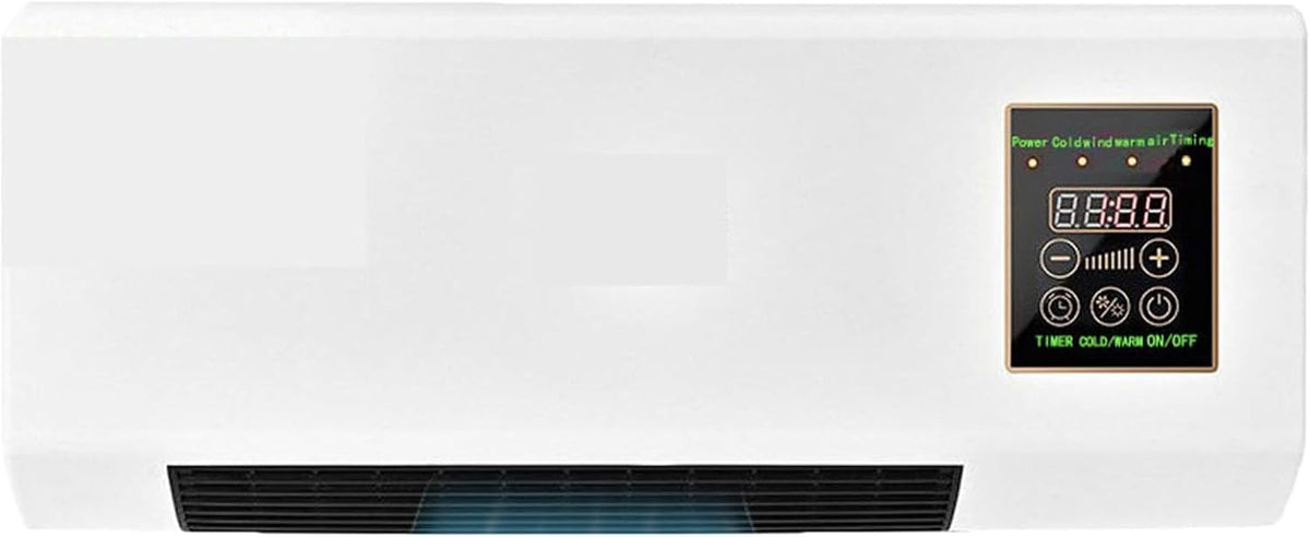 Klimagerät, 1800 W, Schwarz, Kompakt & Leise, Mobile Wandkühlung mit Timer, Effiziente Temperaturregelung