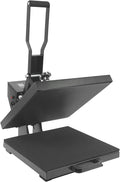 Kaichenyt Druckpressen, 50x35 cm, 1400 W, Schwarz, Hitzepresse, Transferpresse mit Digitalanzeige und Anti-Rutsch Pads