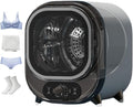 Kondensator Wäschetrockner, 5 kg, Weiss, Kapazität, 360° Reinigung, One-Touch-Steuerung, Dual-Temperatursonde