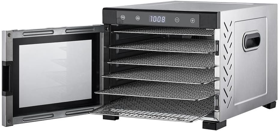 GASTROBACK Dörrautomaten, Silber/Schwarz, Design Dörrautomat Pro