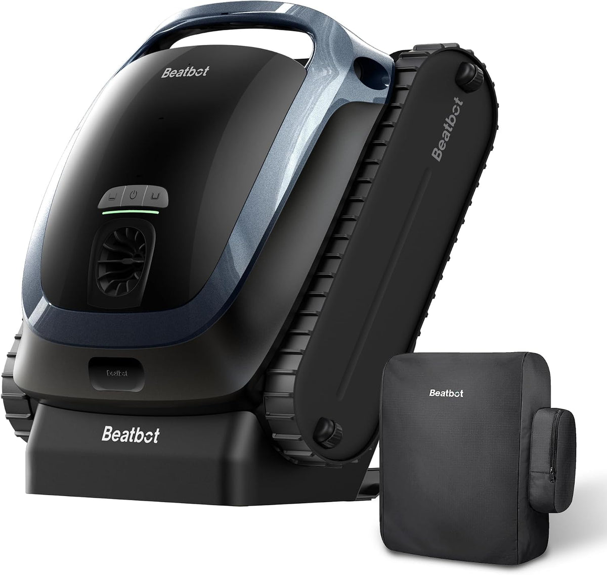 Beatbot Poolroboter, Schwarz, AquaSense 2 Set mit Klärmittel-Satz, Wasserlinie