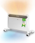 Mi-Heat Heizkörper, 2200 W, Weiss, Ballu Rapid Konvektor Heizer mit - bis zu 30% Energie, Wochenprogramm, ErP Konform
