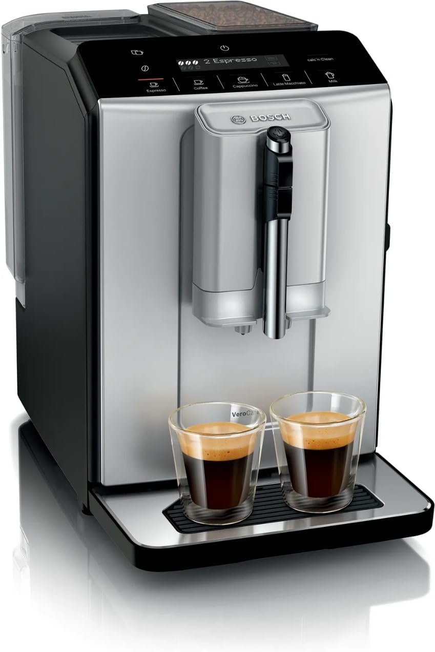 Bosch Kaffeevollautomat, Silber, Serie 2 VeroCafe Silk Silver TIE20301