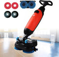 Schrubber & Bürsten, 45,7 cm, 13000 m, Schwarz, Mini-Bodenschrubber mit 120 Minuten Akku, Reinigungsbreite, 360 U/min für Teppichreinigung