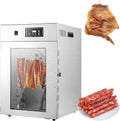 AETEREOS Dörrautomaten, 800 W, 220 V, 15 L, Edelstahl 304, Silber, Gewerblicher Dörrautomat 10 Etagen, Grosse Kapazität für Fleisch