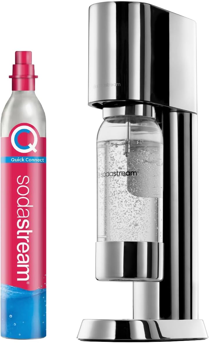 sodastream Wassersprudler, Silber, ® enso™ Premium aus Edelstahl
