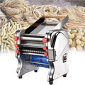 GJBMXSM Nudelmaschinen, 550 W, 3 Mm, 9 Mm, Silber, Elektrische 3-in-1-Nudelmaschine, Teigausrollmaschine, Nudelschneider Mit Einstellbarer Dicke