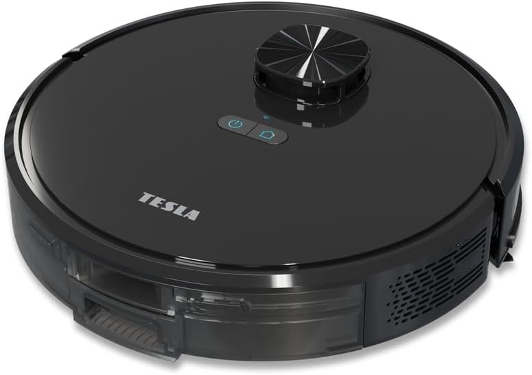 TESLA Saugroboter, Schwarz, Smarter Laser AI300 Plus