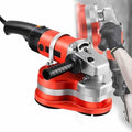 KJHYYPP Staubsauger, 2800 W, Schwarz, Bodenpoliermaschine, Zementbodenschleifmaschine, tragbare Dreikopf-Bodenschleifmaschine