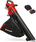 Einhell Laubbläser, 4,0 Ah, Schwarz, Akku-Laubsauger VENTURRO 18/210 (1x )