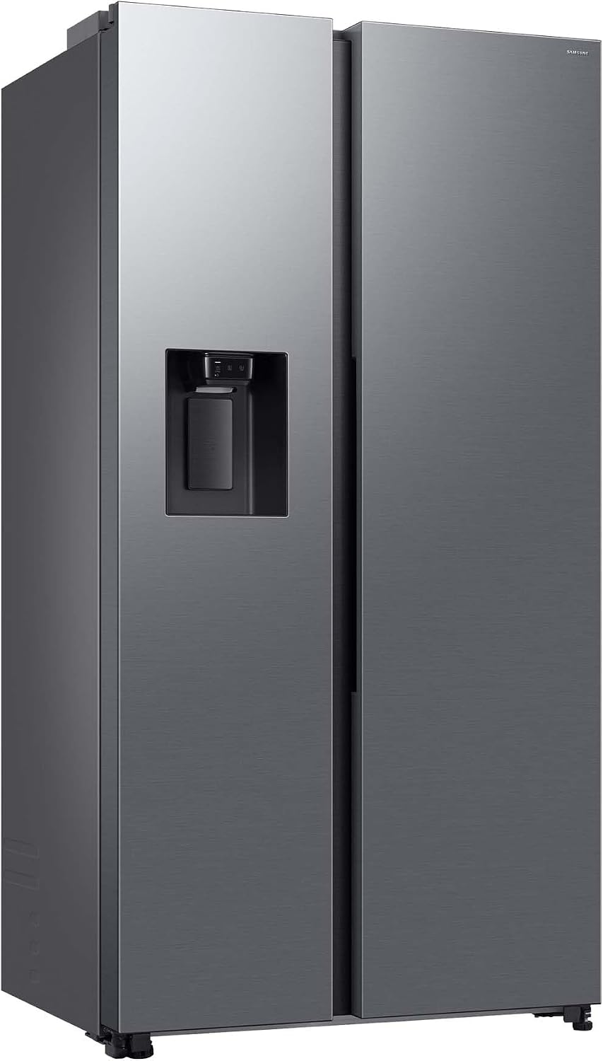 Samsung Kühl-Gefrierkombination, 178 cm, 634 l, Silber, RS70F66KCTEF Side-by-Side, AI Kühlschrank mit Gefrierfach