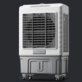 120° Mobiles Klimagerät, 55 L, Weiss, Oszillierender Verdunstungsluftkühler mit 3 Modi, 3 Geschwindigkeiten & 7, 5H Timer