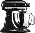 KitchenAid Universalküchenmaschinen, 4.8 L, Silber/Schwarz, Küchenmaschine - Artisan - Kippbarem Food Processor
