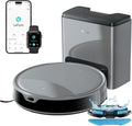 Lefant Saugroboter, 7.9 cm, Schwarz, M350 Staubsauger Roboter mit Absaugstation, mit Flaches Design, No-Go-Zone