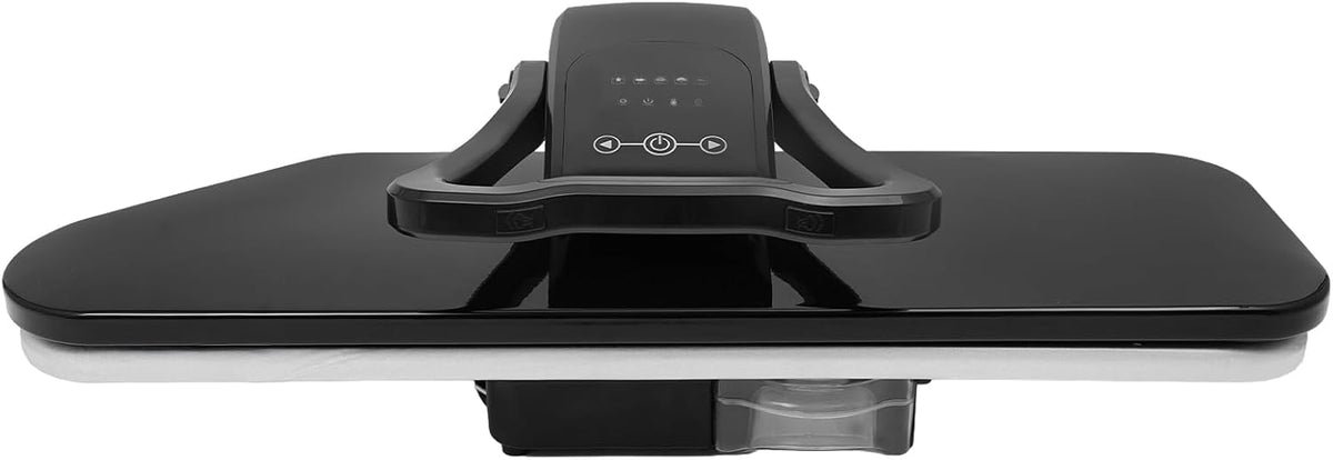 Bagyaluu Dampfglätter, 2200 W, 26 cm, Schwarz, Dampfbügelpresse, Dampfpresse mit 5 Stoffeinstellungen, 3min Vorheizzeit Touchscreen