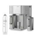 PHILIPS Wasseraufbereiter, 2000 L, Schwarz, Water 9000 Umkehrosmose-Wasserspender: heisses & gekühltes, Eiswürfelfunktion
