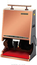 YANYUESHOP Schuhbürsten, Silber/Rosa, Schuhputzmaschine Automatische Induktion, Multifunktions-Edelstahl Elektrische Schuhputzbürste