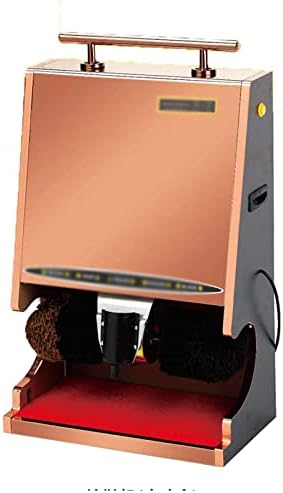 YANYUESHOP Schuhbürsten, Silber/Rosa, Schuhputzmaschine Automatische Induktion, Multifunktions-Edelstahl Elektrische Schuhputzbürste