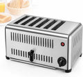 GCYXUC Toaster, 2.5 cm, Silber, 6-scheiben-, Gewerblicher Brotbackautomat, Gewerblicher Mit 1-5-minuten-timer