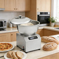 HCAUYNN Knet- & Rührmaschinen, 1800 W, 1800 W, 8KG, 5 kg, Edelstahl 304, Schwarz