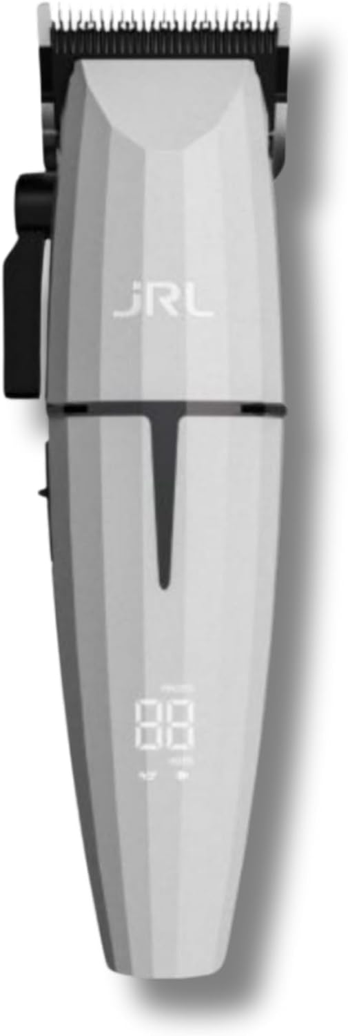 Hair Discount Elektrorasierer, Weiss, JRL Ghost Herren-Haarschneide- und Barttrimmer-Set, Präzisions-Haarschneider