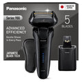 Panasonic Folienrasierer, Schwarz, Series 900 Premium Nass- und Trocken Rasierer ES-LV9U, 5-fach-Scherkopf mit Linearmotor und Bartdichtensensor