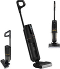 Zilan Staubsauger, Schwarz, Akku Nass-Trockensauger mit Wischfunktion, Kabelloser Wischsauger &, Nass-Trocken-Sauger 2-in-1 Saugwischer Akkusauger