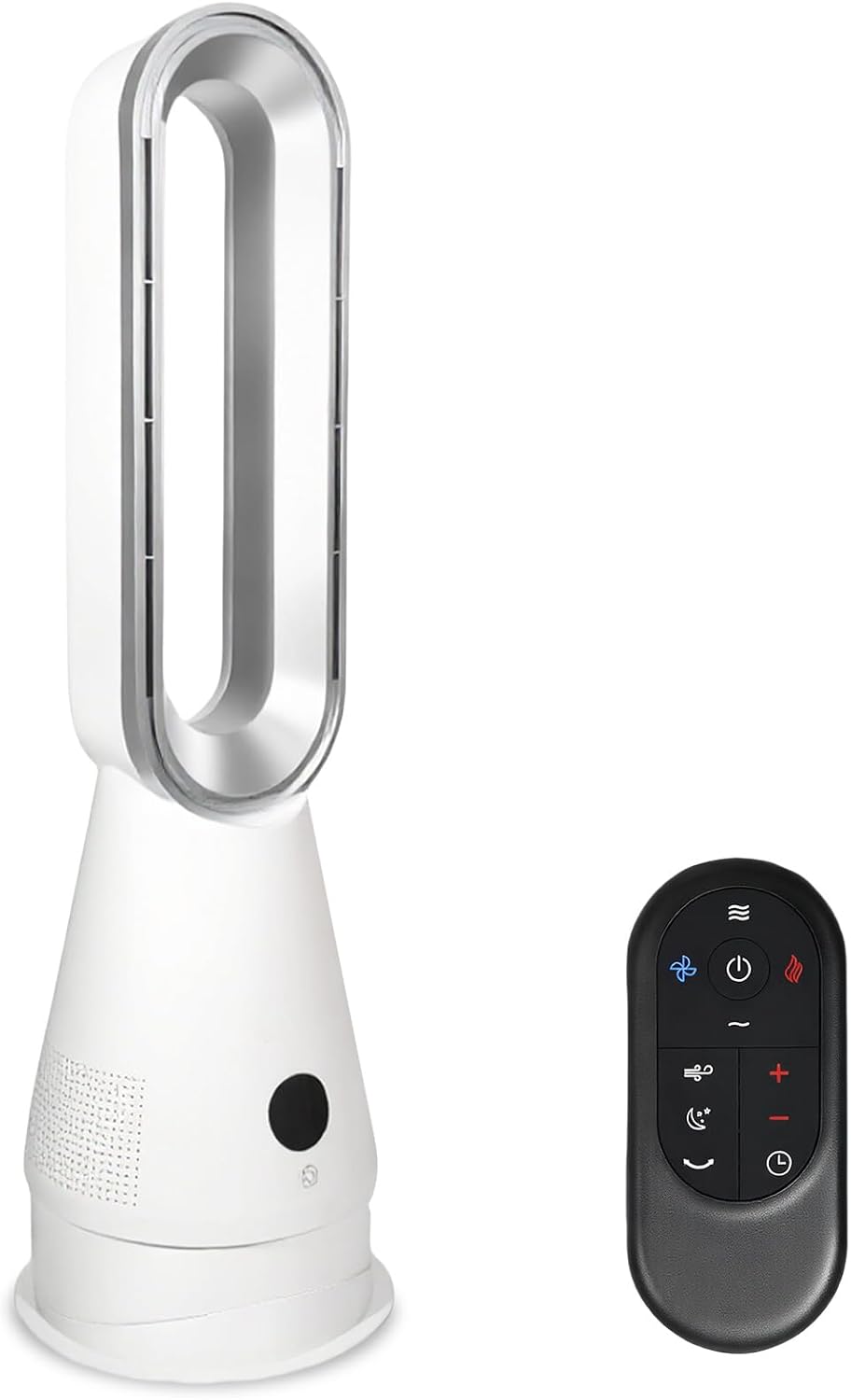 BeSokar Turmventilator, Weiss, JF-500 mit Heizung, Kühlung, Luftreiniger, 120° Oszillation, Fernbedienung