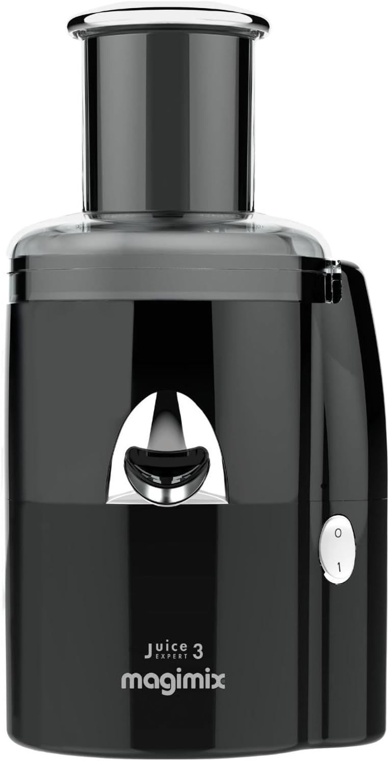 Magimix Eismaschine, 400 W, Schwarz, Slow Juicer - Juice Expert 3 - Entsafter 3-in-1, Kaltpress-Technologie, XL-Einfüllschacht