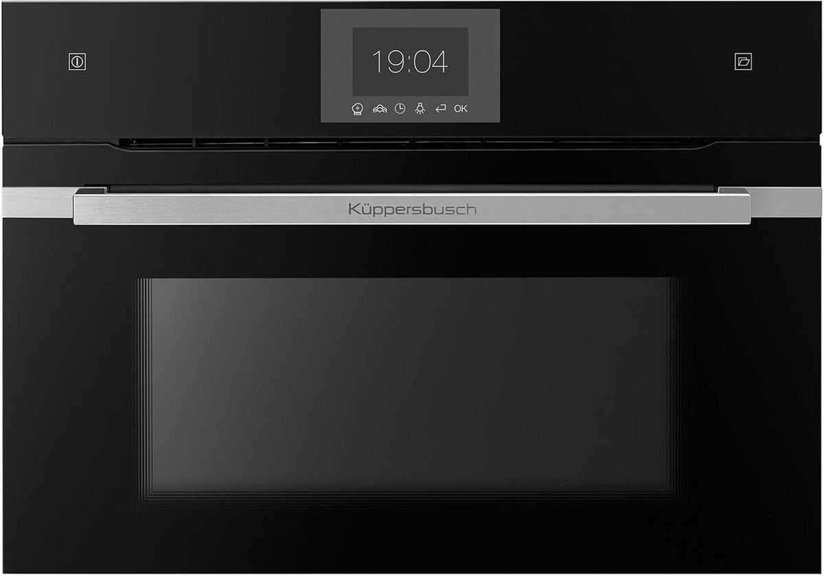 Küppersbusch Backofen, Schwarz/Silber, CBD6550.0SE1 K-Series. 5 Dampfbackofen Schwarz/Edelstahl