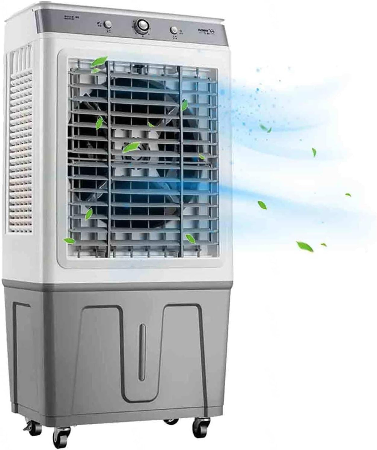 WXJHNYBS Mobiles Klimagerät, ca. 65 dB, 200 W, 35 L, ABS, Weiss, Klimaanlage Ohne Abluftschlauch, 3-in-1, 3 Geschwindigkeiten