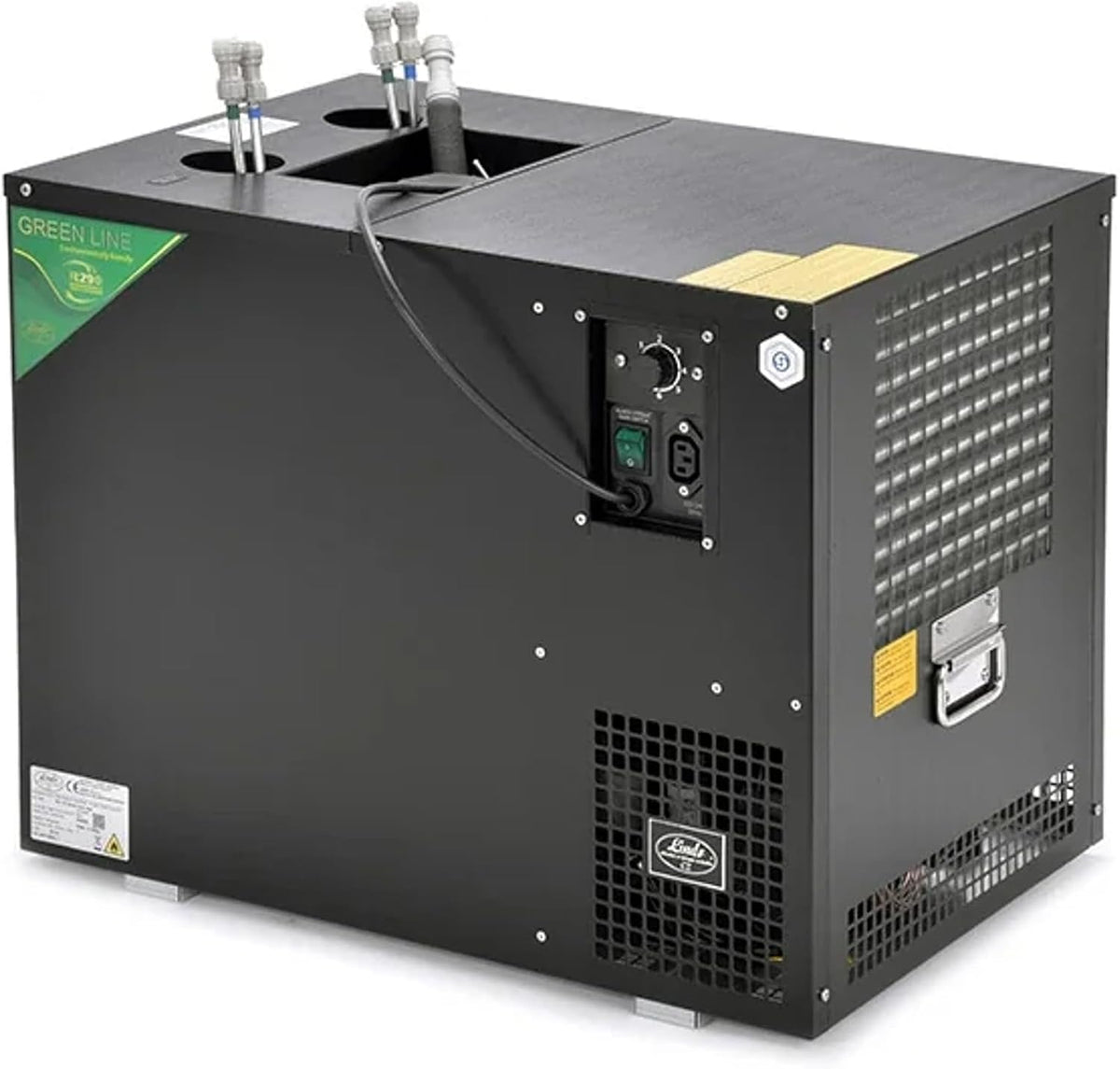 ich-zapfe.de Kompressor, 110 L, Grün, Bierzapfanlage AS-110 6-leitig Durchlaufkühler Nasskühler