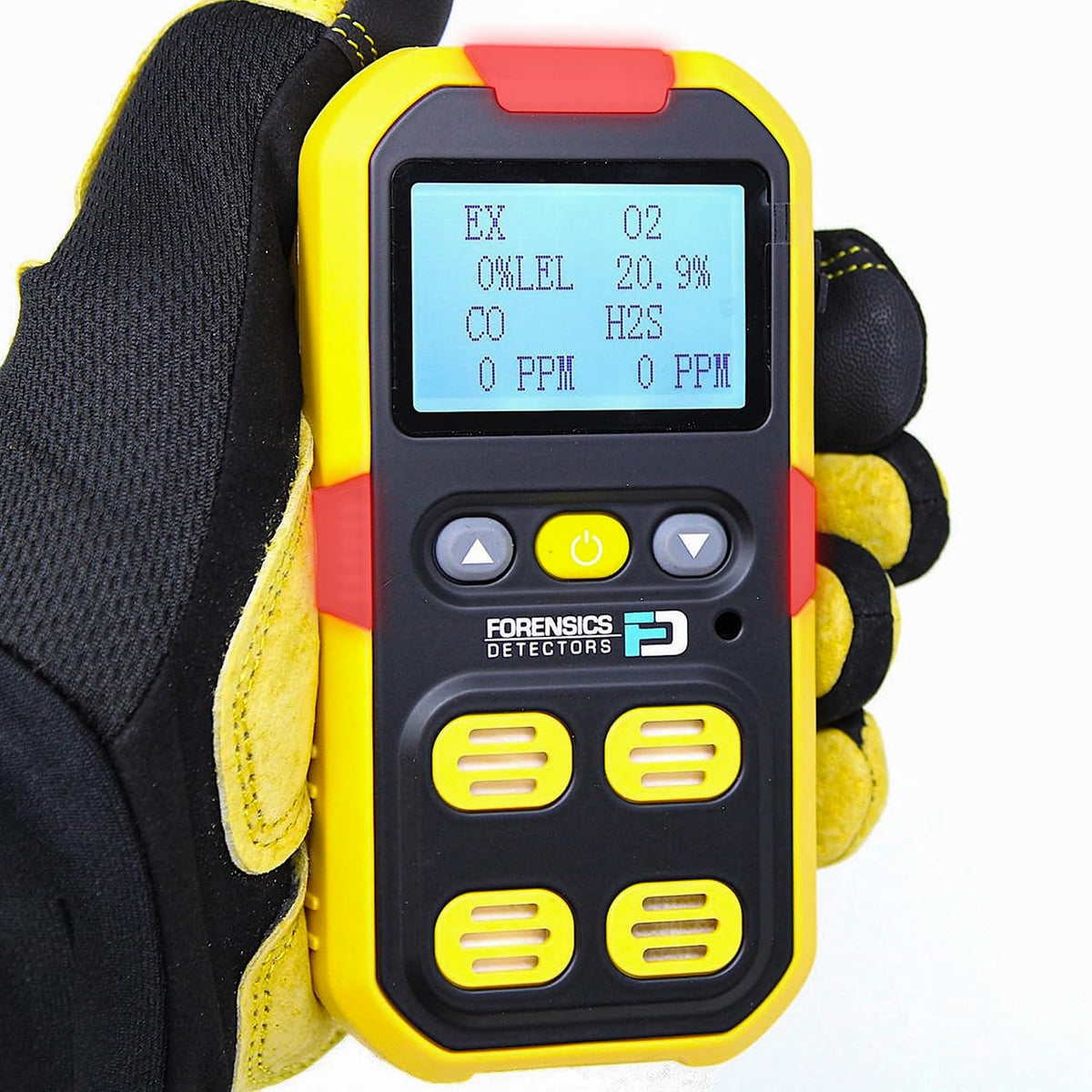 FORENSICS DETECTORS FD Gasmelder, Schwarz, 4-Gas-Messgerät für beengten Raum