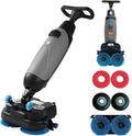 Kommerzielle Schrubber & Bürsten, 45,7 cm, 13000 m, Schwarz, Bodenschrubber Maschine, Mini-Reiniger