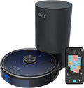 eufy Saugroboter, Schwarz, by Anker RoboVac L35+ Gen 2023 Saug- & Wischroboter mit, 145min Laufzeit, 330ml Staub-/200ml Wassertank